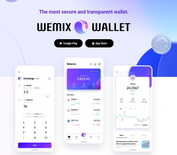 위믹스월렛 소개 이미지 /사진=위믹스월렛 홈페이지