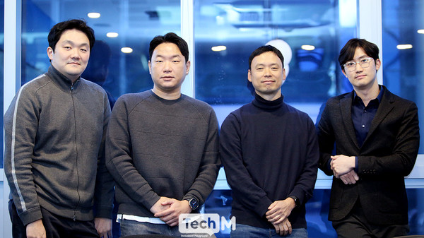(사진 왼쪽부터) 한대훈 SK증권 연구위원, 이용재 미래에셋증권 선임매니저, 임동민 교보증권 연구위원, 윤성필 신한벤처투자 팀장 /사진=이소라 기자