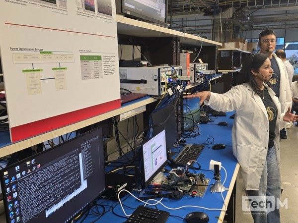 12일(현지시각) 퀄컴은 미국 샌디에이고 퀄컴 본사에서 '스냅드래곤X2 시리즈 전력 최적화 및 배터리 사용 시간 시연회'를 개최했다/사진=윤상호 기자